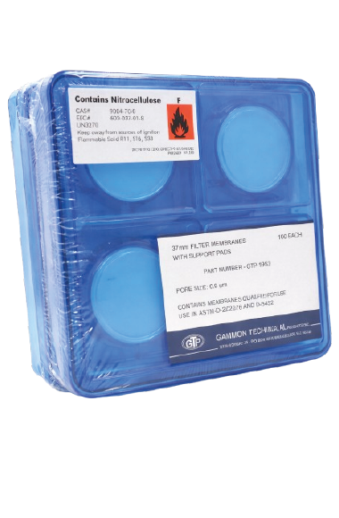 Membranas de prueba de filtro