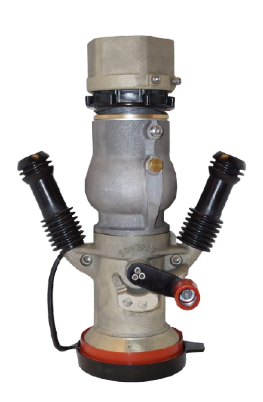 Boquilla de abastecimiento bajo el ala.